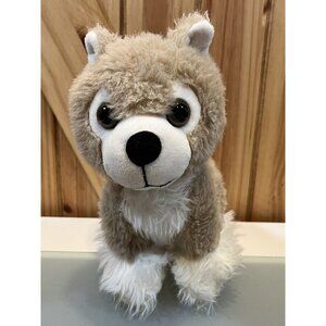 Game Of Thrones Direwolf Cub Plush HBO Nymeria Brown Gray 9” Wolf Stuffed Animal